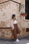 Mink Color Viscose Standard Size Shirt