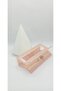 Salmon Color Hologram Latch Buckle - 2