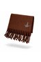 Brown Stone Scarf – Bird Detail