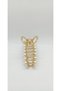 Gold Color Metal Pearl Latch Buckle - 2