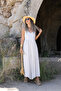 Light Gray Strap Suspender Jumpsuit - 2