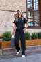 Smoked Modal Fabric T-shirt Trousers Set - 3