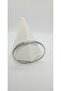 Silver Color Stone Asymmetrical Detailed Handcuffs - 2