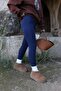 Navy Blue Plain Sports Tights