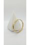 Gold Color Leaf Figure Bracelet