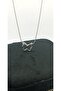 Silver Color Butterfly Necklace - 2