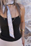 Khaki Elastic Long Cropped Top - 2