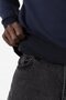 Romania Fingerprint Navy Blue Men's 3Ip Hoodie - 6