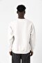 White Men's Basic Sweatshirt - 4