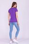 Camp Jupiter Purple Color %100 Cotton Crew Neck Women's Knitted Short Sleeve Tshirt Camp Half Blood - 3