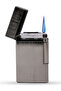Metal Cigar Lighter – Single Jet Flame Windproof Turbo Lighter with Built-in Punch Tool