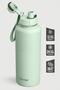 1 Hand Leak-Proof Leak-Proof Steel Thermos 1500 ml Smoke Green St-256 - 2