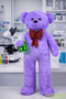 100 cm Large Plush Bear with Bow Tie Cute Toy