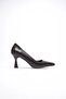 Bitter Brown Croco Heeled Women's Stiletto Tr20Ms02G - 7