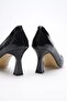 Black Patent Leather Heeled Women's Stiletto Tr20Ms02E - 8