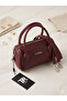 Women's Hand and Shoulder Bag – Mini Stylish Daily Bag, Faux Leather, Zippered