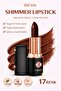 Shimmer Lipstick Milk Chocolate-Brown Series-Sparkle Lipstick Coffee Series No:914 4 Gr - 5