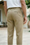 Men's Stone Quality Stretchy Lycra Ankle Length Fabric Trousers - 4