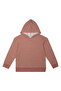 Organic Orange Hooded Girls' Tracksuit Set - 3