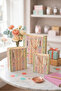 Gift Bag Party Pattern Cardboard Bag Set of 3 Sizes