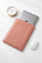 MacBook Air Case 13 Inch Laptop Case, Vegan Leather, Water Repellent Feature, Notebook Laptop Bag - 4