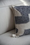 Dune Blue Rectangular Throw Pillow Cover (30X50) - 5