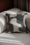 Dune Gray Throw Pillow Cover (45X45) - 2