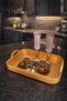 Gold Color Tea, Coffee, Promise Engagement Decorative Serving Presentation Tray