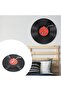 Vinyl Record Wall Clock, Music Theme Decorative Timepiece, Battery Operated Clock - 4