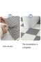12-Pack Interlocking Non-Slip Drainage Floor Tiles,30 X 30 cm Soft PVC Mat - 5