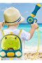 Cute Frog Pattern Backpack Water Blaster,1900ml Capacity,Kids Outdoor Toy - 3