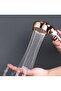 Filtered Shower Head,High Pressure Water Saving,3-Setting Spray,Gold - 3