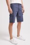 Man 1 Men's 100% Cotton Shorts Gray Blue - 3