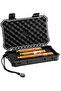 Travel Cigar Humidor with Hygrometer - Case for 6 x 8-Inch Cigars - Waterproof Dustproof - 3
