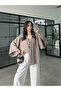 Button Detailed Oversize Shirt Blouse - 2