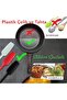 3-piece fuchsia silicone spatula set - heat resistant, non-stick, scratch-resistant, 27cm - 4
