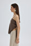 Alytih Triangle Detail Soft Brown Crop - 4