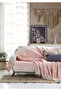 Bergama Salmon Buldan Sofa Cover 170 X 200 cm Sofa Shawl Sofa Bed Cover Cotton Throw - 3