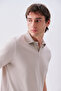 Men's Black Polo Neck T-Shirt - 5