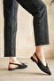Women's Tosac Lace-Up Ballerinas - Black Suede - 4