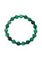 Certified Green Agate and Hematite Natural Stone Men's Bracelet - 2