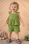 100% Cotton Muslin Girl's Suit