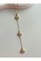 Long Adjustable Steel Necklace with Sea Shell Detail – Gold & Silver Color Options Available - 2