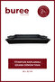 Buree Rectangular Titanium Coated Grill Casting Pan - 26 X 32 cm - 5