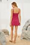 Dressy Swimsuit Thin Straps Pink - 6