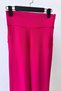 Crepe Corsage Wide Leg Hijab Trousers - Fuchsia - 2