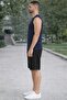 Ribbed v-neck tank top - 2