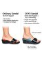 9969-1 Women’s Orthopedic Turkish Sandal with Gel Heel Arch Support & Comfort Walking Sandals - 3
