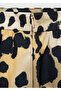 Animal Patterned Cotton Skirt - 5