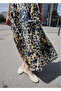 Animal Patterned Cotton Skirt